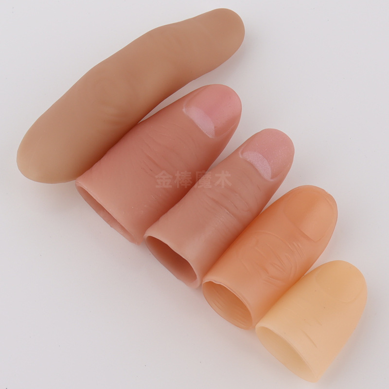 5pc Magic Fake Thumb Set Reali - огляд і ціна Thumb Tip Magic Trick Set