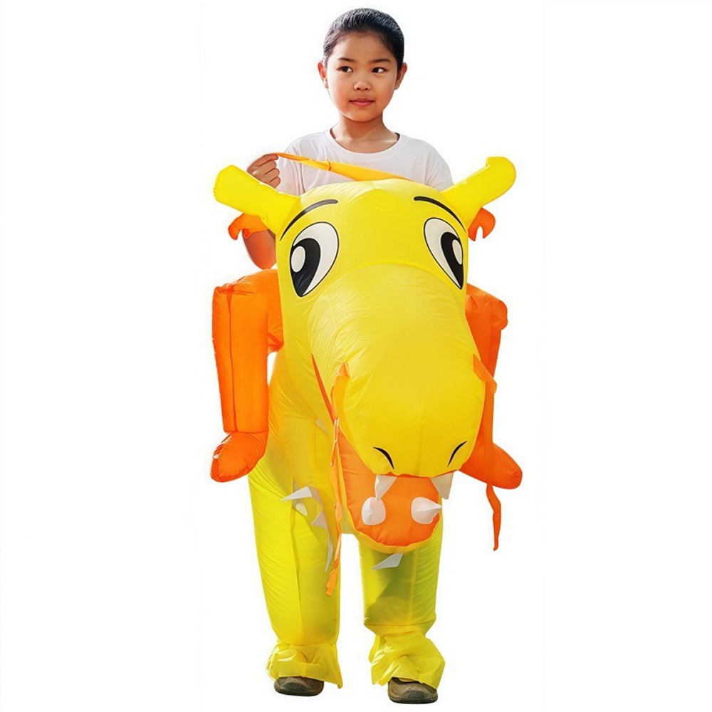 Child Riding Dinosaur Inflatab - огляд і ціна Inflatable Dinosaur Costume Adult