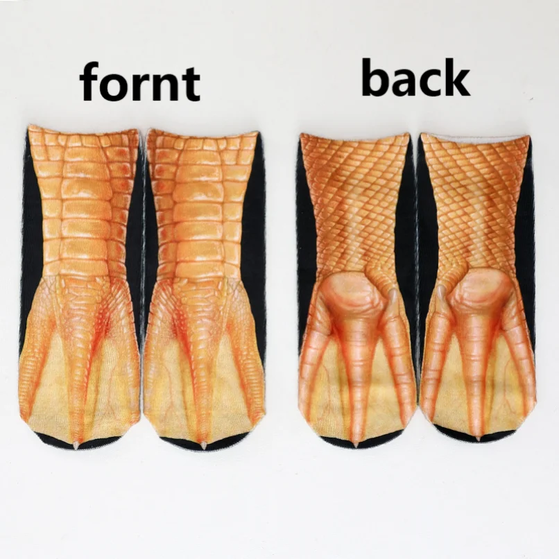 Cute Socks 3d print Funny Fema - огляд і ціна Funny Chicken Leg Socks