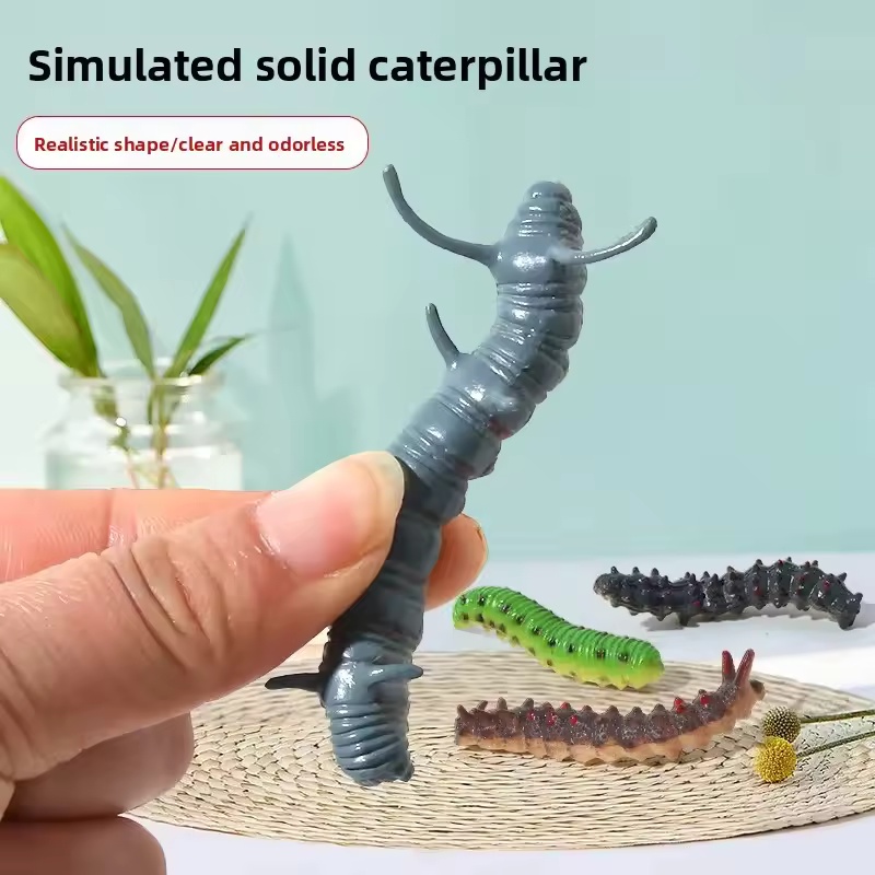 12pcs Insect Models Caterpilla - огляд і ціна Prank Toys