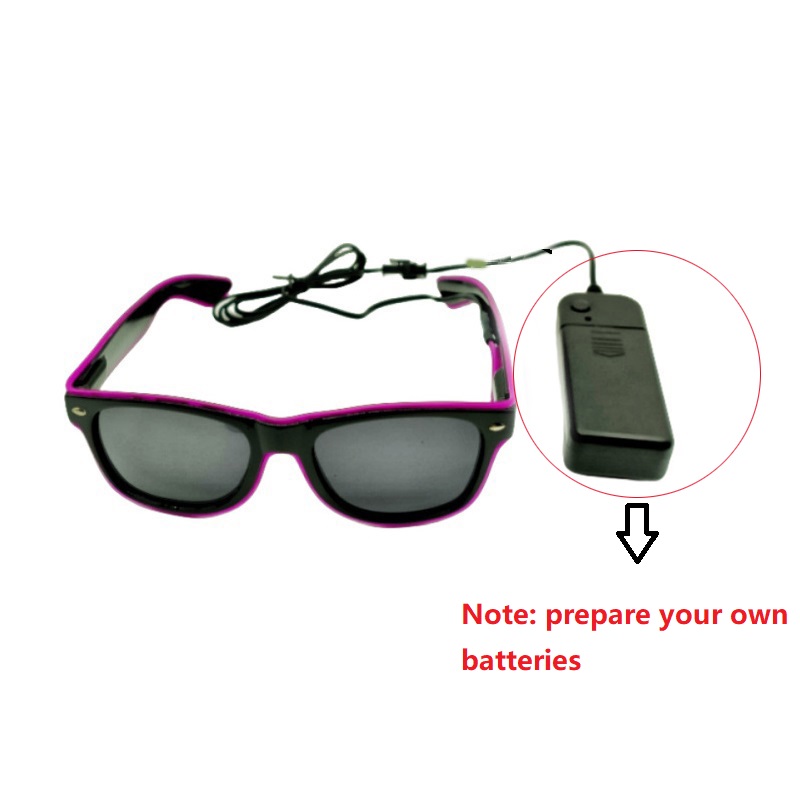 NEW Led Glasses Lights Rave Pa - огляд і ціна Glow In The Dark Party Glasses