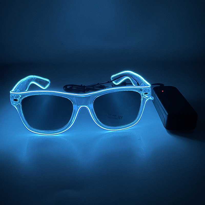 NEW Led Glasses Lights Rave Pa - огляд і ціна Glow In The Dark Party Glasses