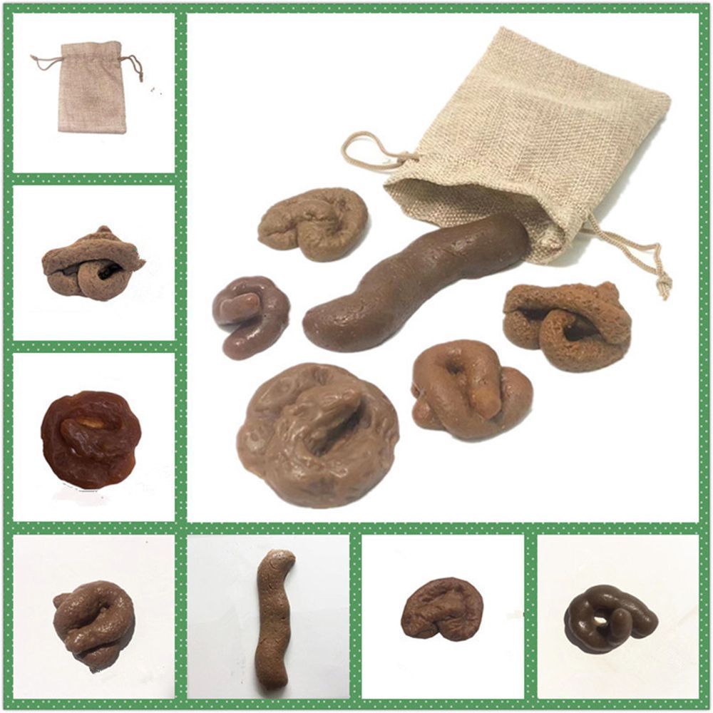 6Pcs Turd Antistress Fool's Ho - огляд і ціна Fake Poop Gag Gift