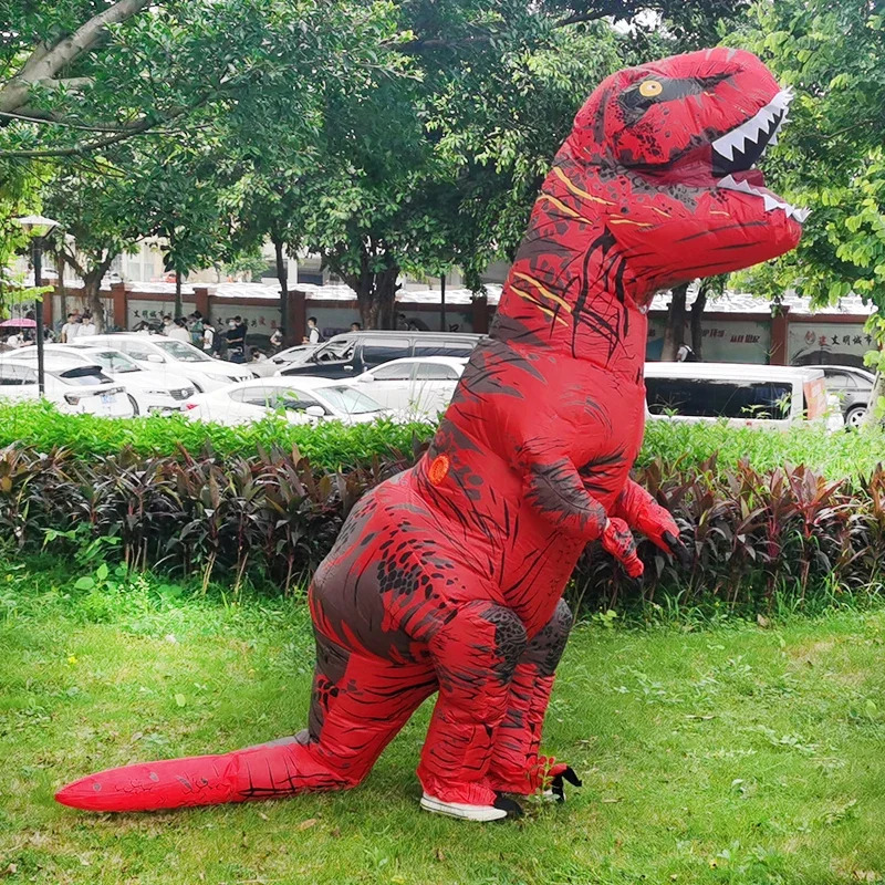 Adult Kids Inflatable Dinosaur - огляд і ціна Inflatable Dinosaur Costume Adult