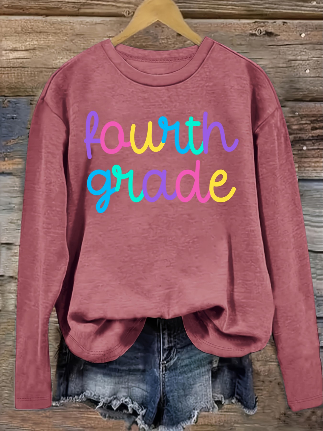 Women's Casual Long Sleeve Cre - огляд і ціна Costumes