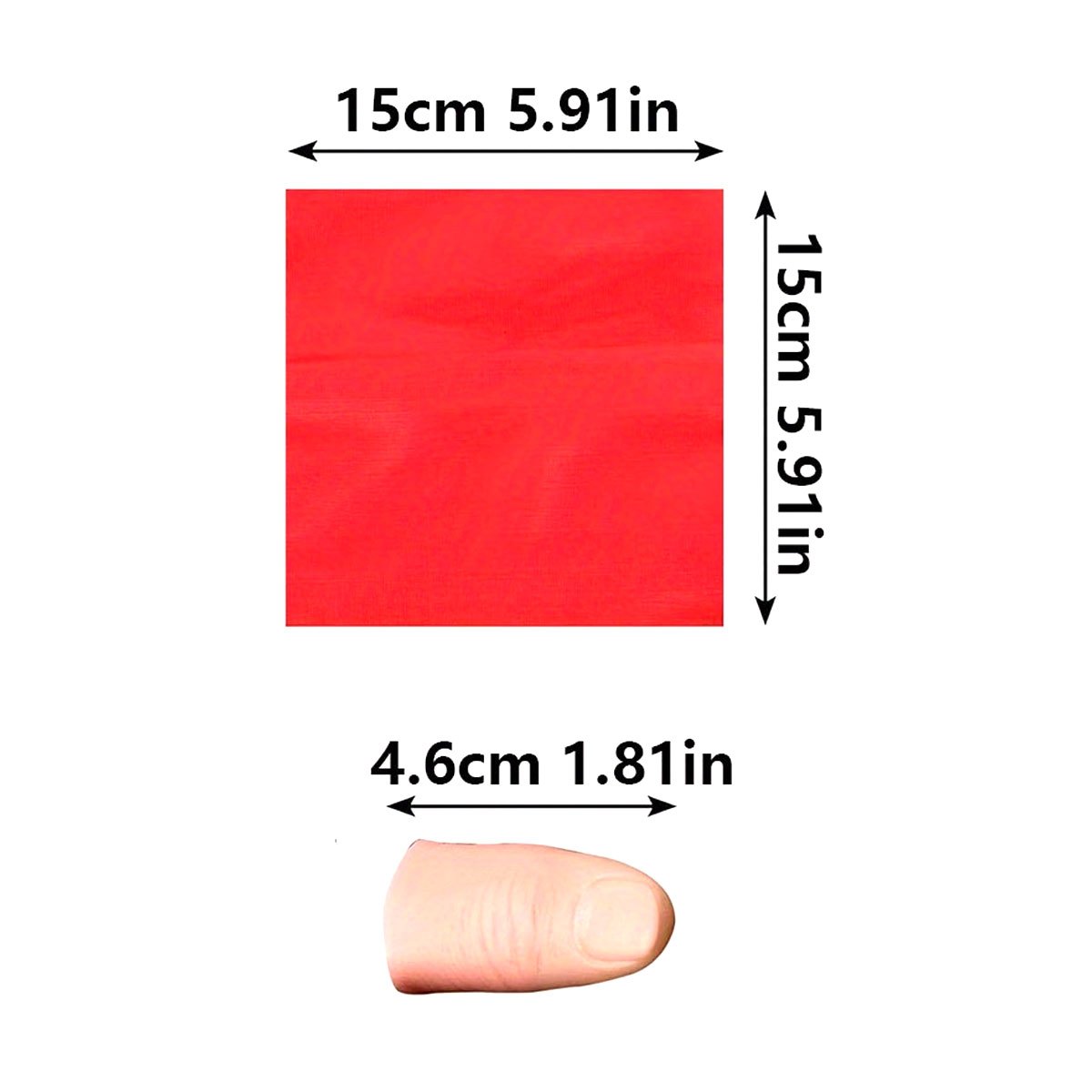 3set Scarf-Vanish Magic Thumb  - огляд і ціна Thumb Tip Magic Trick Set