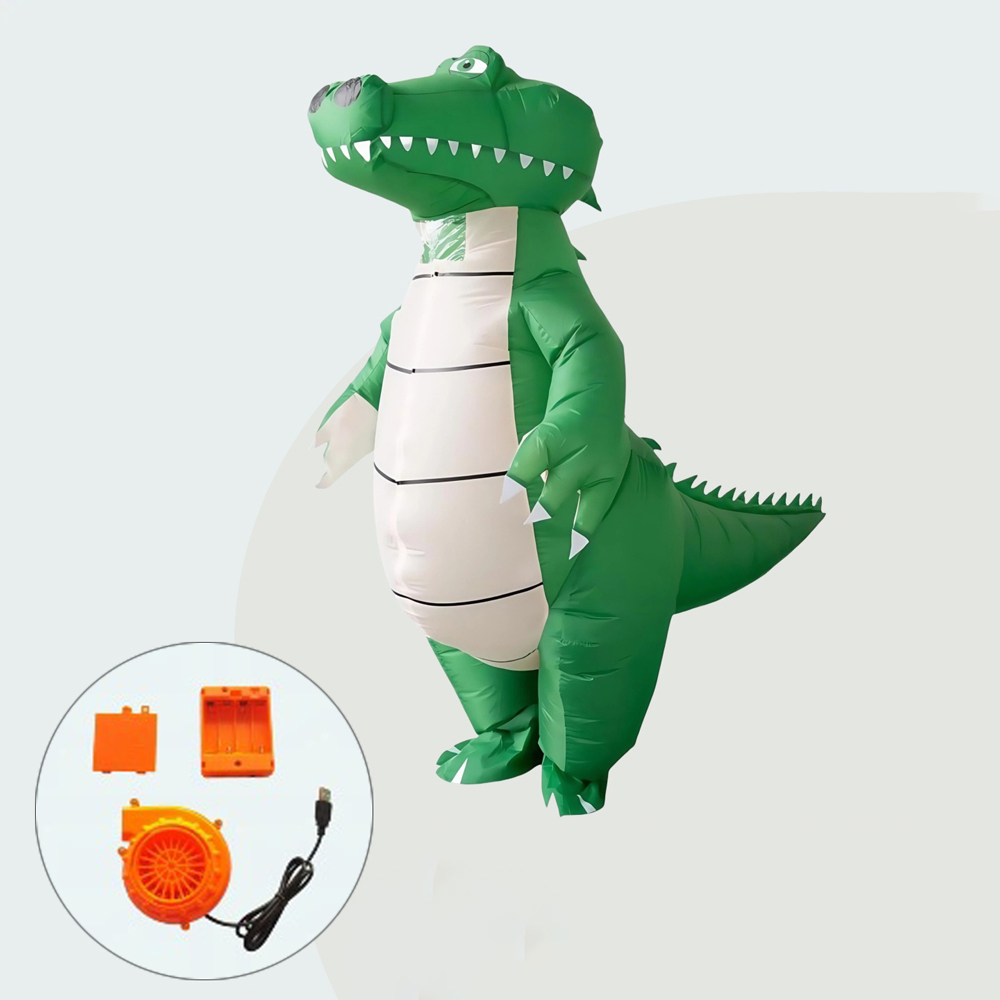 Anime Halloween Cosplay Inflat - огляд і ціна Inflatable Dinosaur Costume Adult