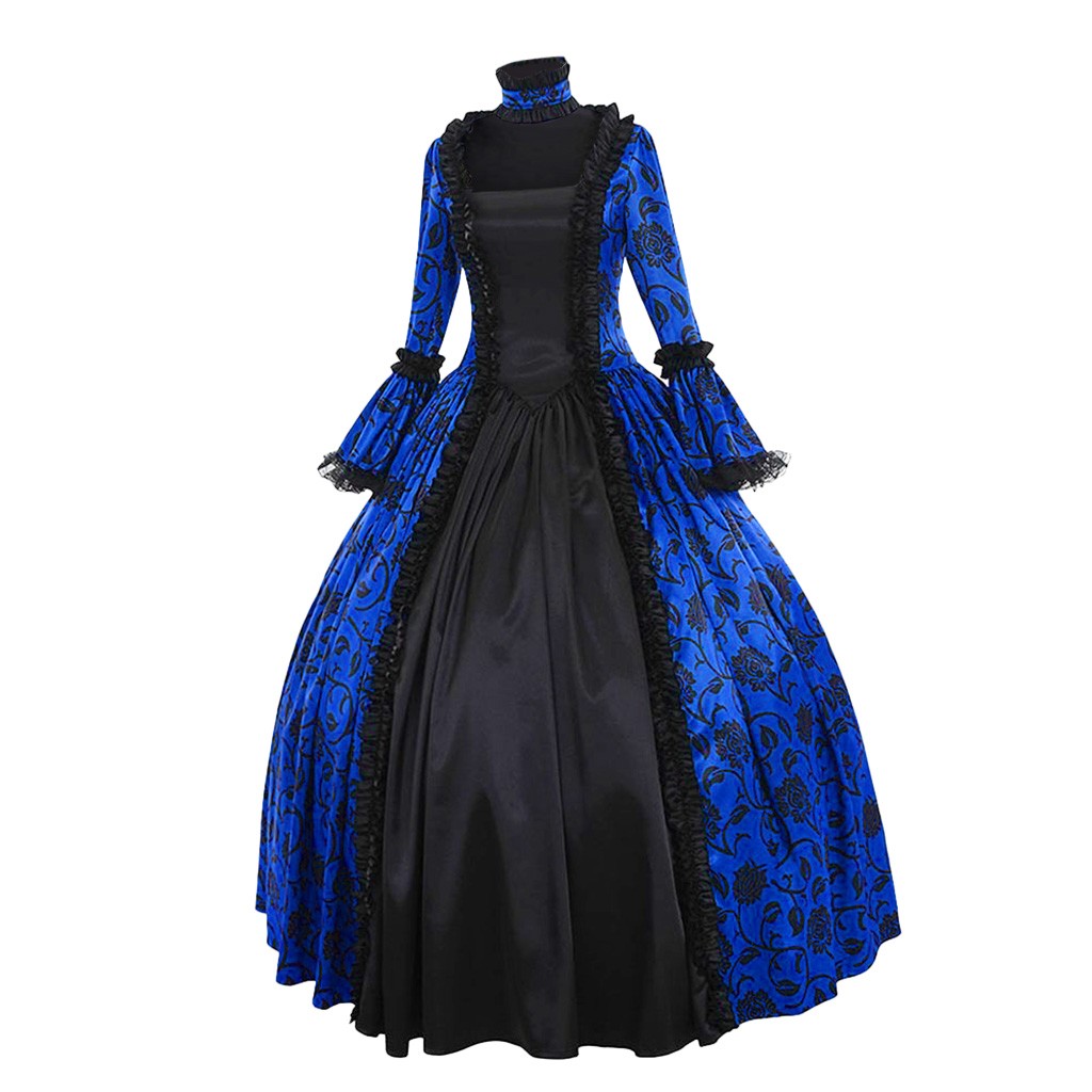 Women Vintage Exquisite Dress  - огляд і ціна Medieval Renaissance Dress Women