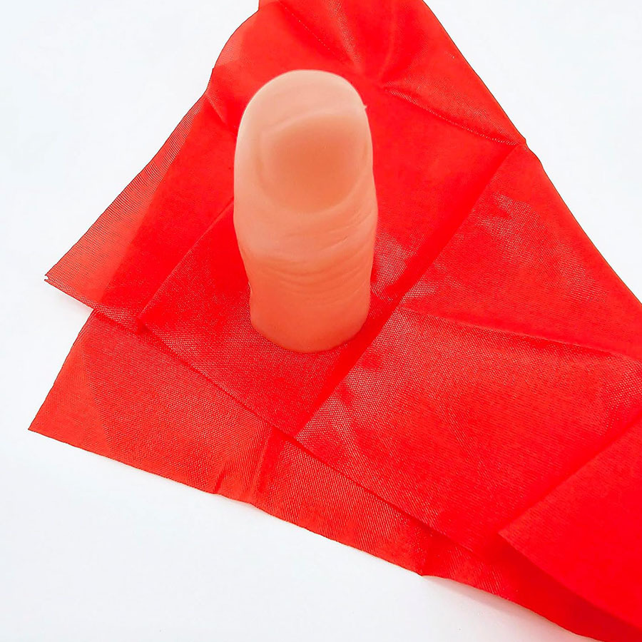 1set Scarf-Vanish Magic Thumb  - огляд і ціна Thumb Tip Magic Trick Set
