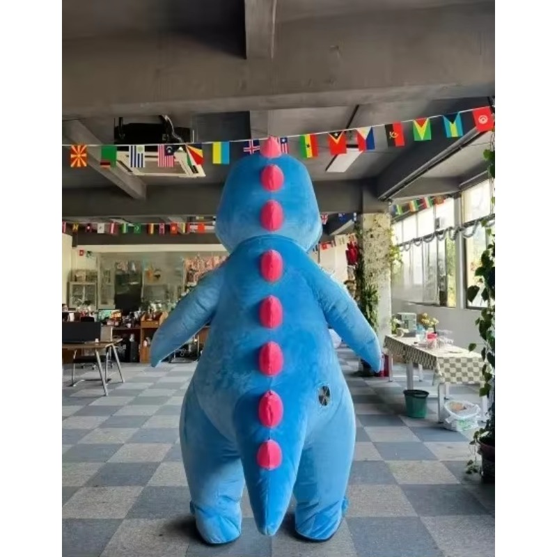 2m/2.6m Inflatable Blue Dragon - огляд і ціна Inflatable Dinosaur Costume Adult