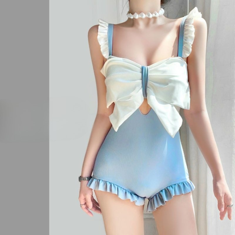 Cute Bowknot Detail Swimwear L - огляд і ціна Costumes