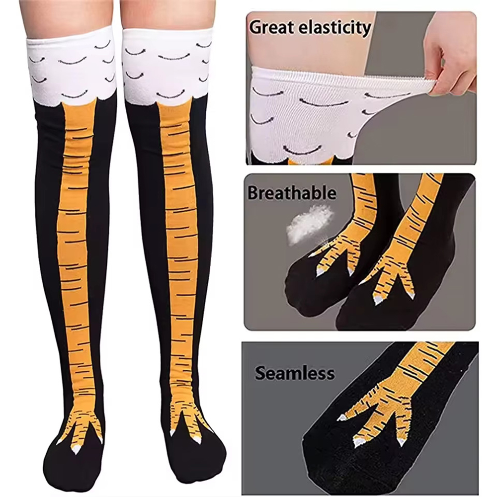 Chicken Paw Socks Funny Over-K - огляд і ціна Funny Chicken Leg Socks
