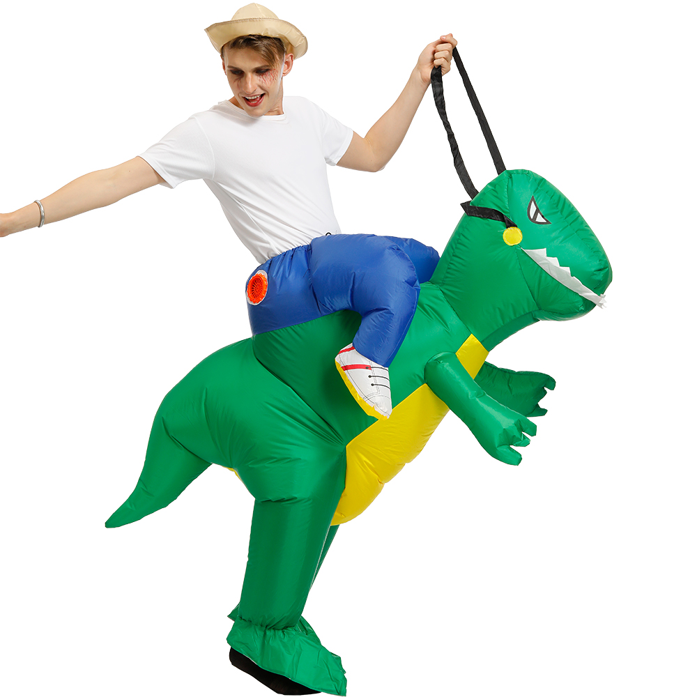 Halloween dinosaur inflatable  - огляд і ціна Inflatable Dinosaur Costume Adult