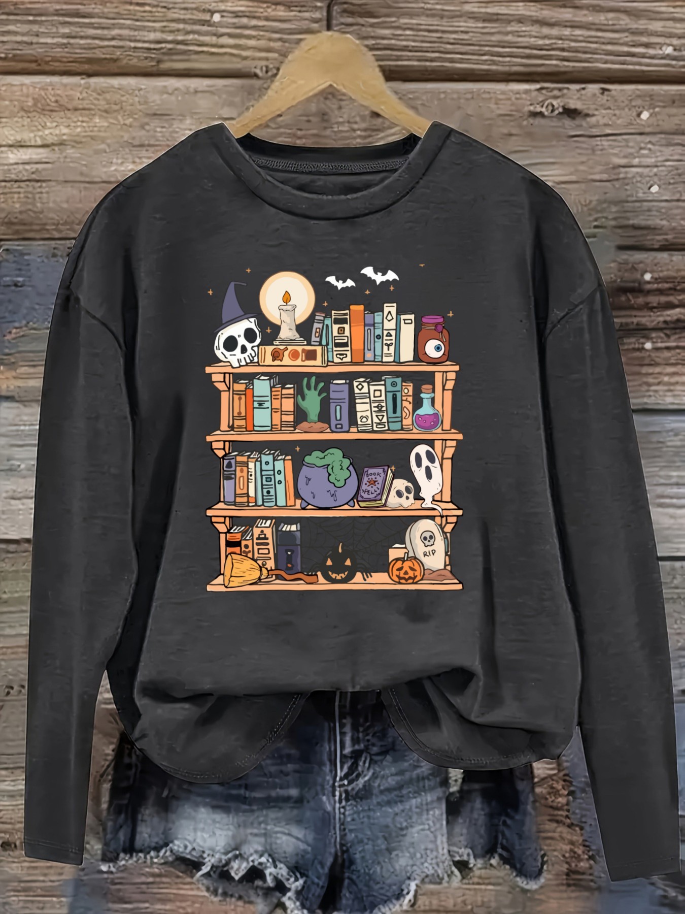 Women's Casual Long Sleeve Cre - огляд і ціна Costumes