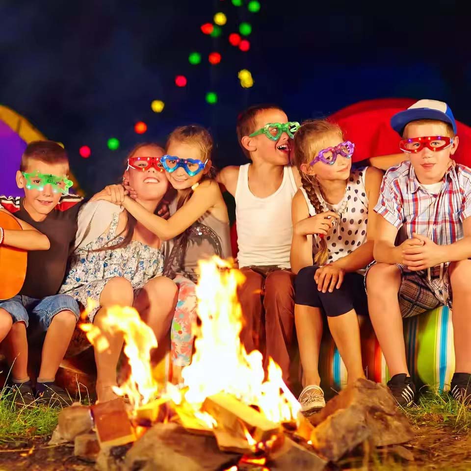 10/20/30/40/50 Pcs LED Light U - огляд і ціна Glow In The Dark Party Glasses