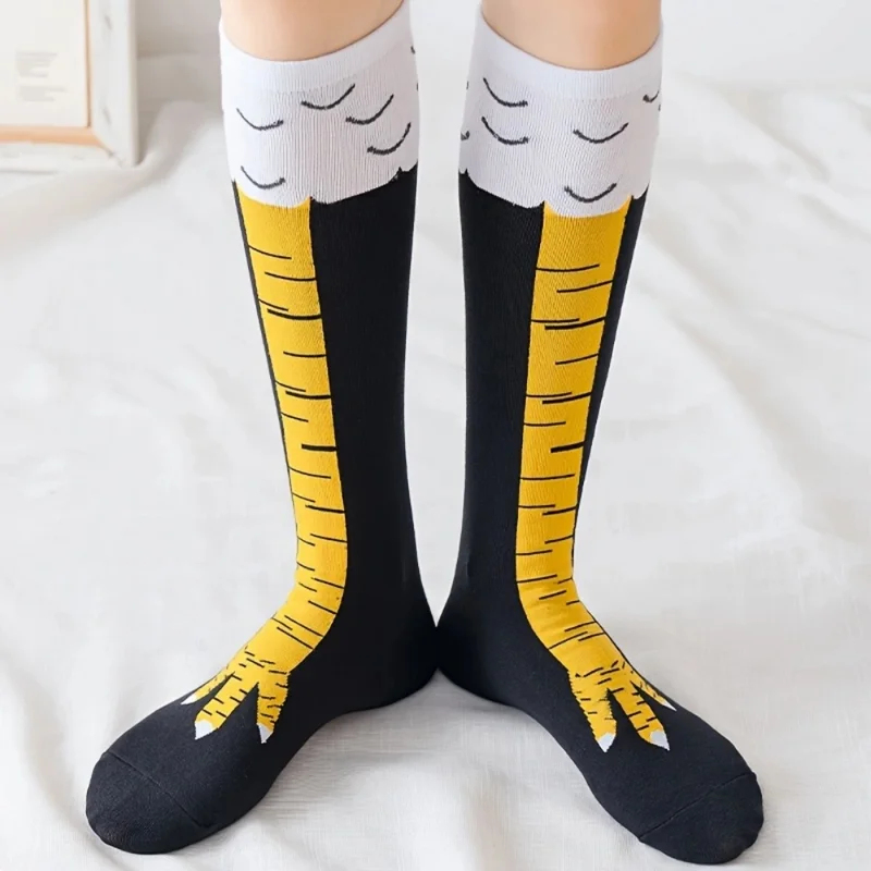 1/2pairs Chicken Paws Feet Lon - огляд і ціна Funny Chicken Leg Socks