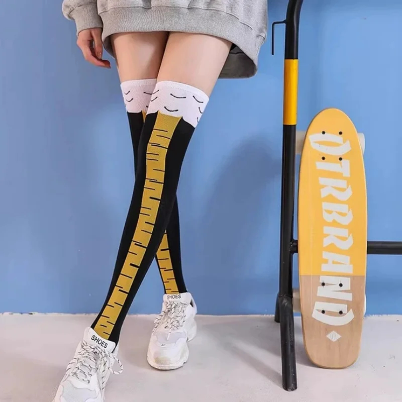 1/2pairs Chicken Paws Feet Lon - огляд і ціна Funny Chicken Leg Socks