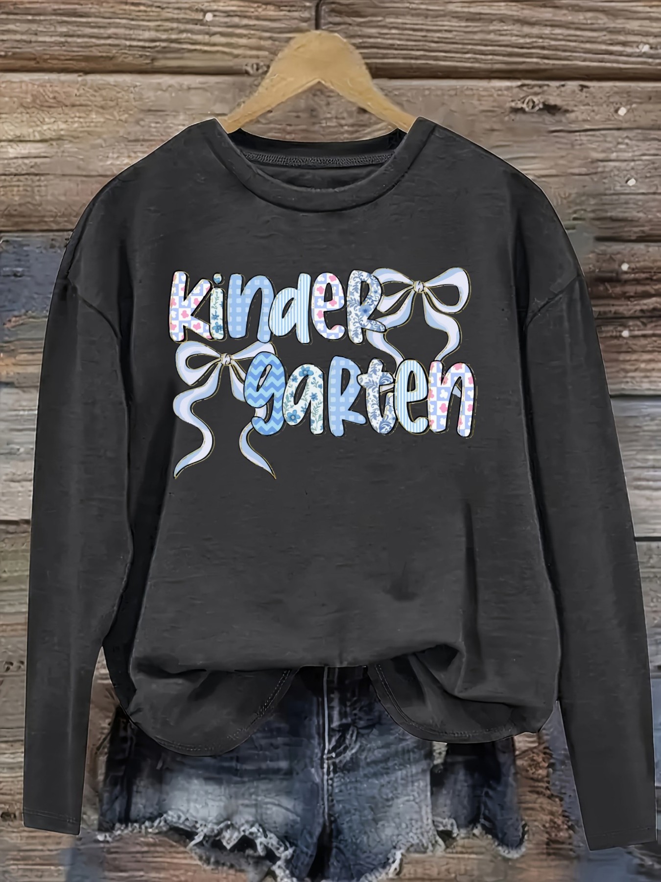 Women's Casual Long Sleeve Cre - огляд і ціна Costumes