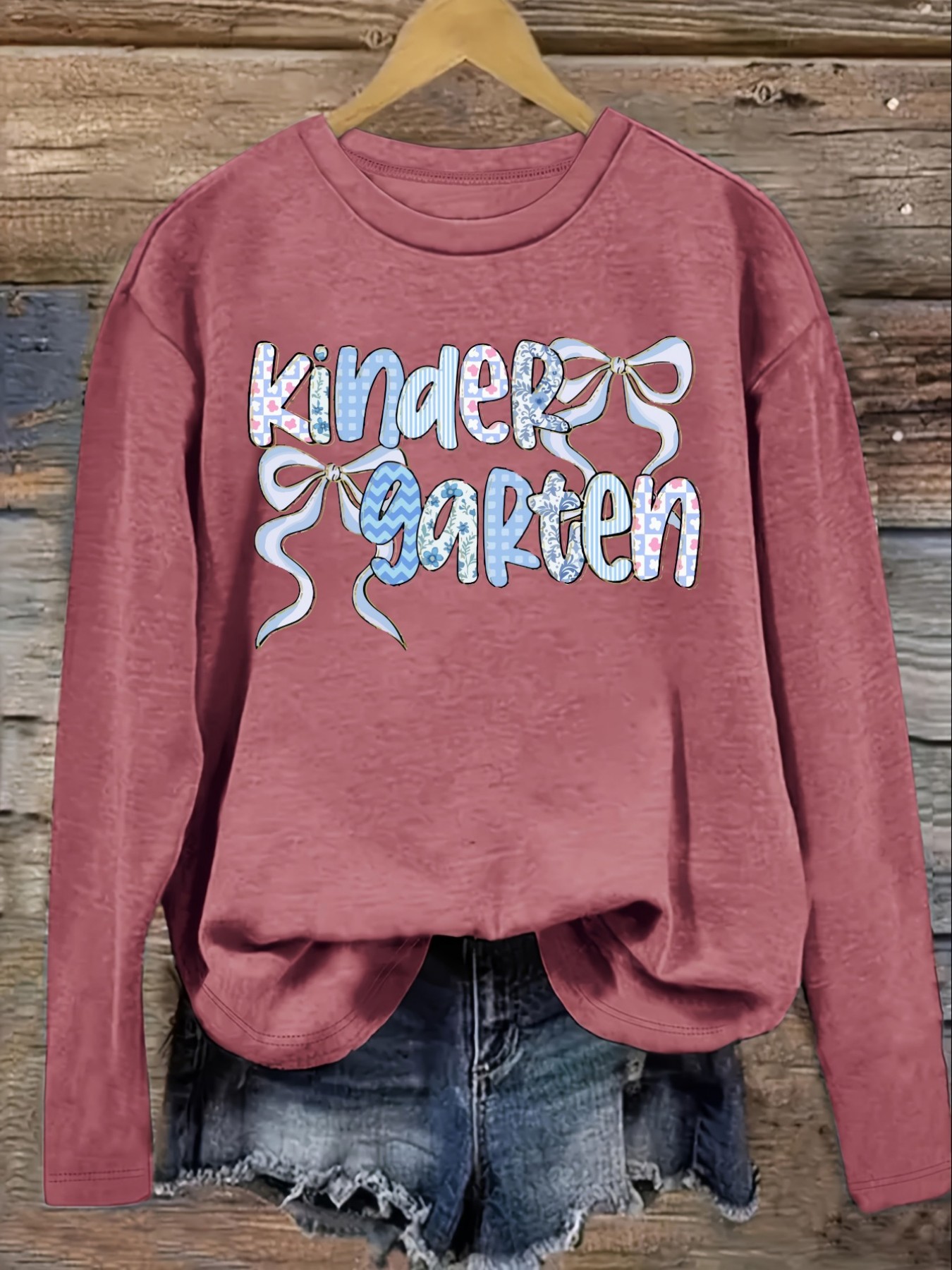 Women's Casual Long Sleeve Cre - огляд і ціна Costumes