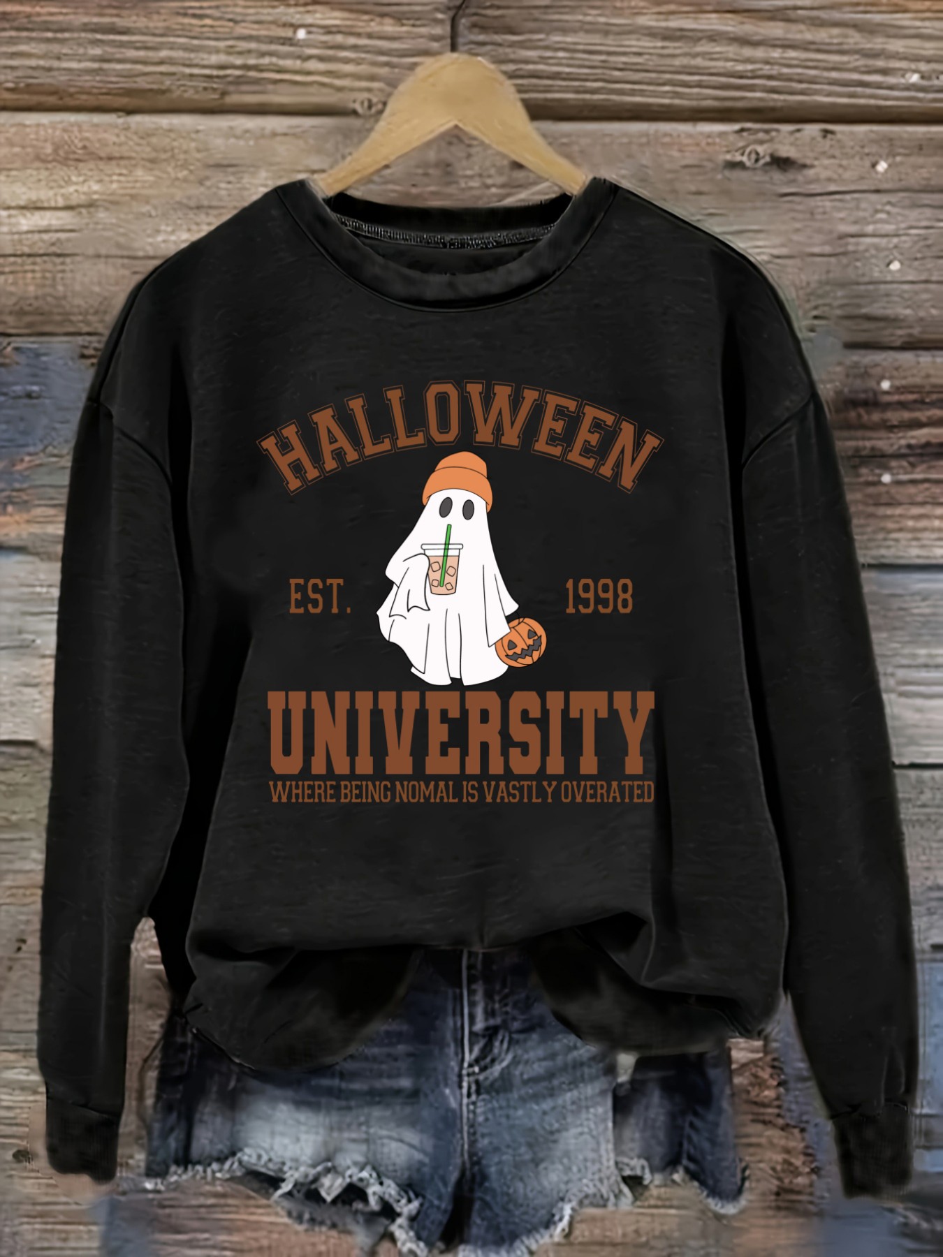 Women's Casual Long Sleeve Cre - огляд і ціна Costumes