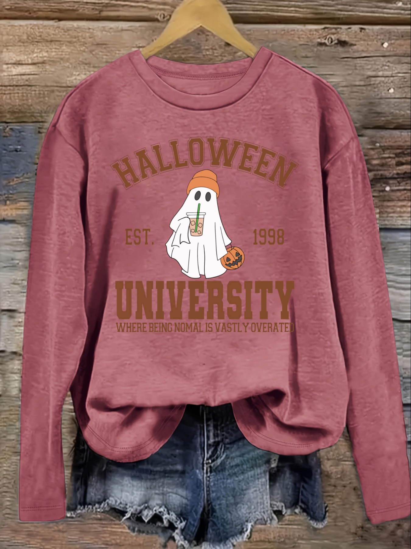 Women's Casual Long Sleeve Cre - огляд і ціна Costumes