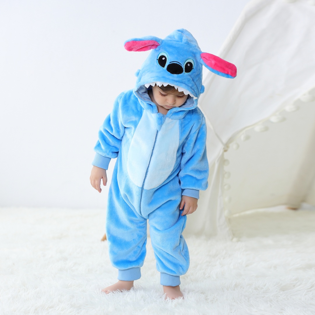 Baby Kigurumi Stitch Cartoon R - огляд і ціна Spiderman Jumpsuit Kids