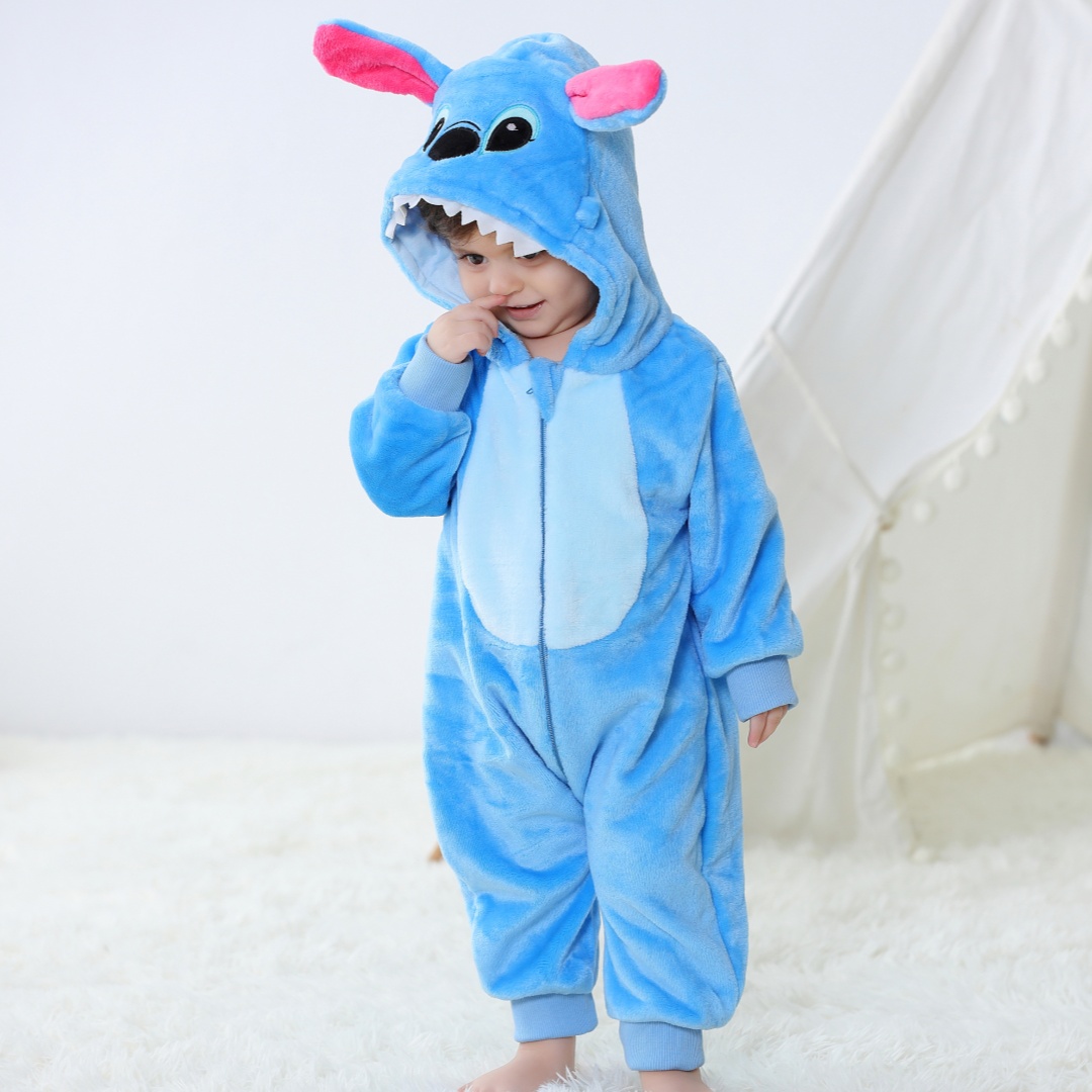 Baby Kigurumi Stitch Cartoon R - огляд і ціна Spiderman Jumpsuit Kids