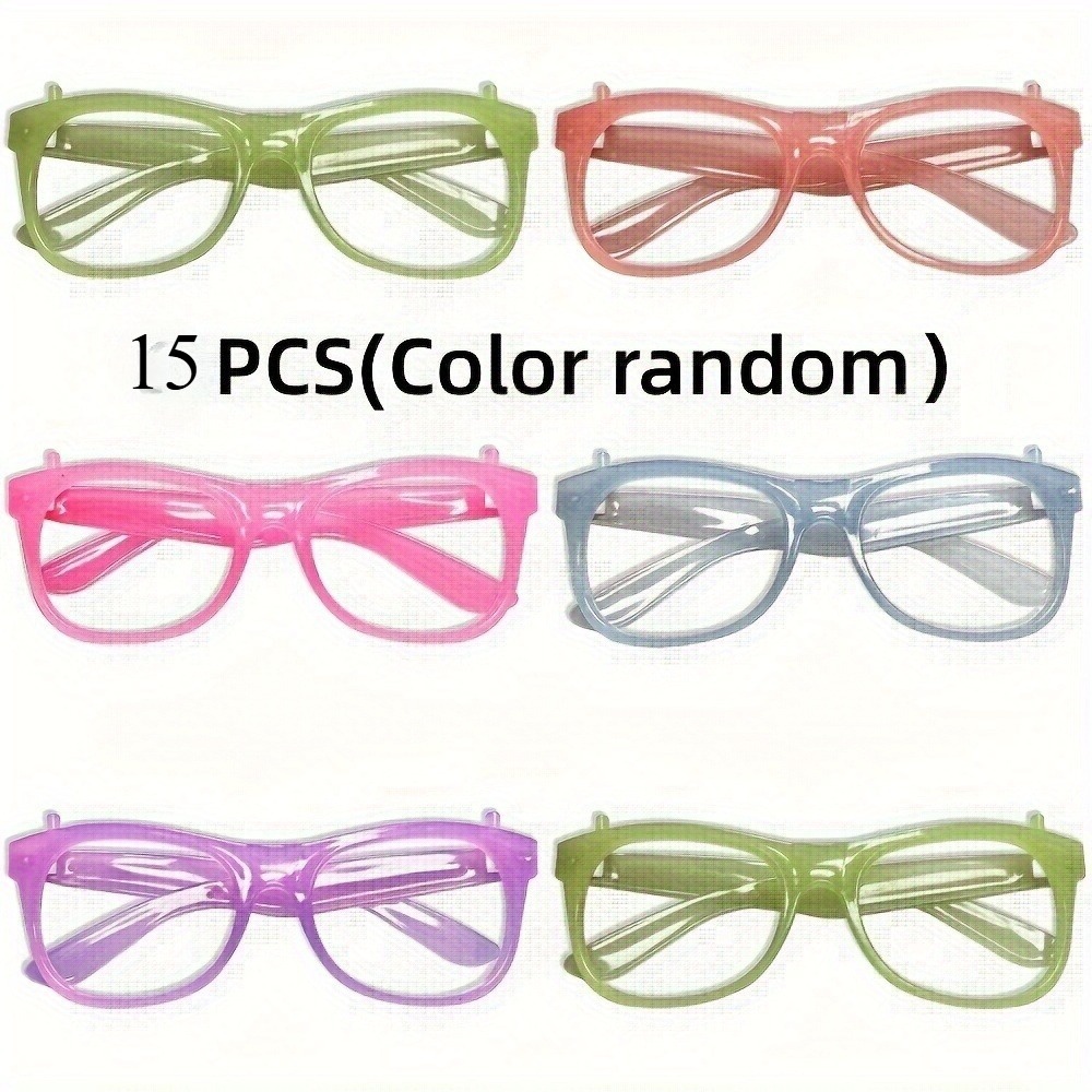 5/12pcs UV Glow in The Dark Gl - огляд і ціна Glow In The Dark Party Glasses