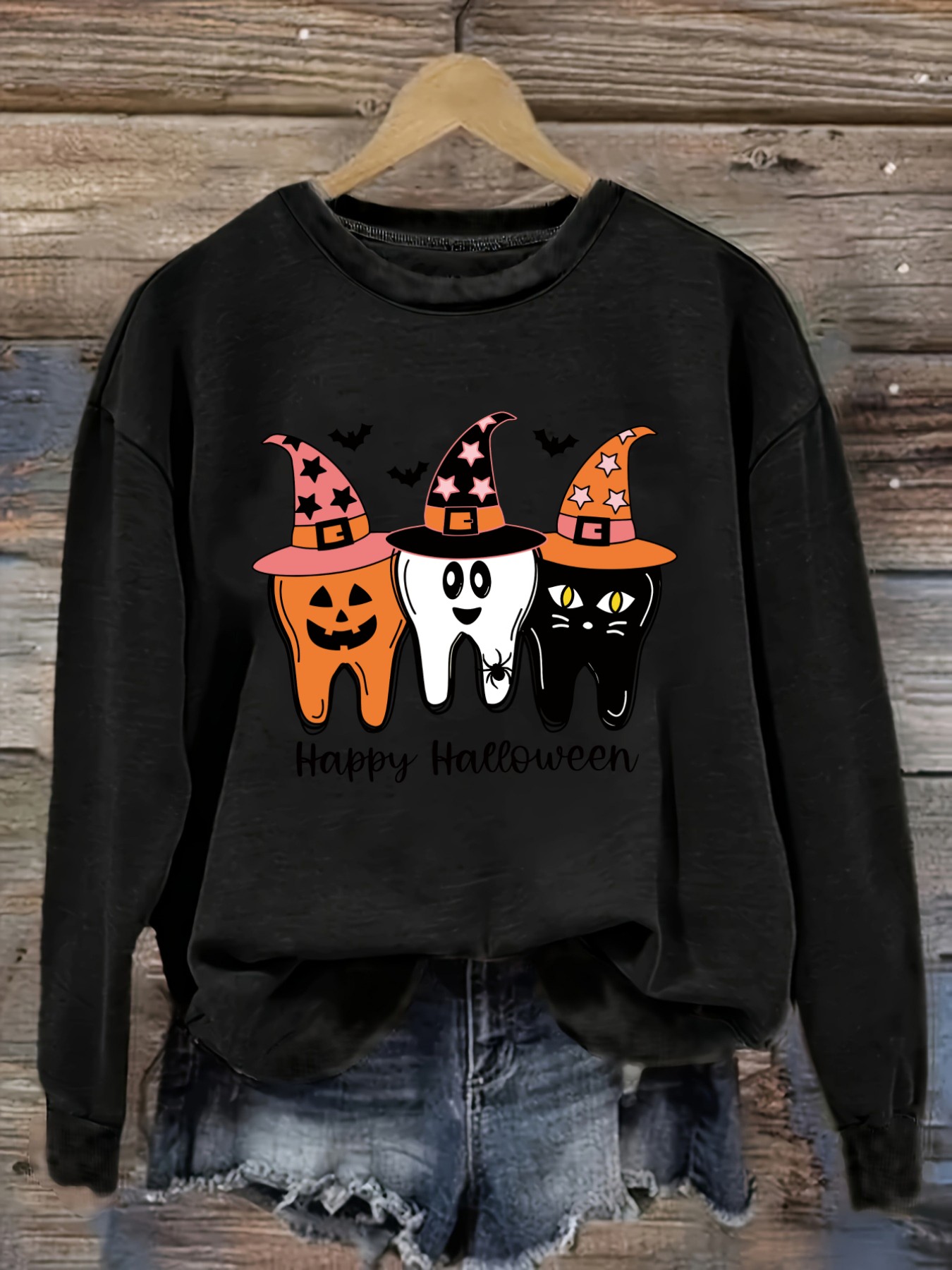 Women's Casual Long Sleeve Cre - огляд і ціна Costumes
