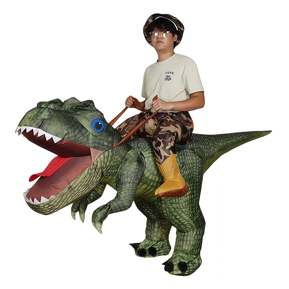 Adult Inflatable Spotted Dinos - огляд і ціна Inflatable Dinosaur Costume Adult