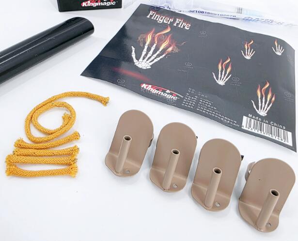4Pcs/set Finger Fire Magic Tri - огляд і ціна Thumb Tip Magic Trick Set