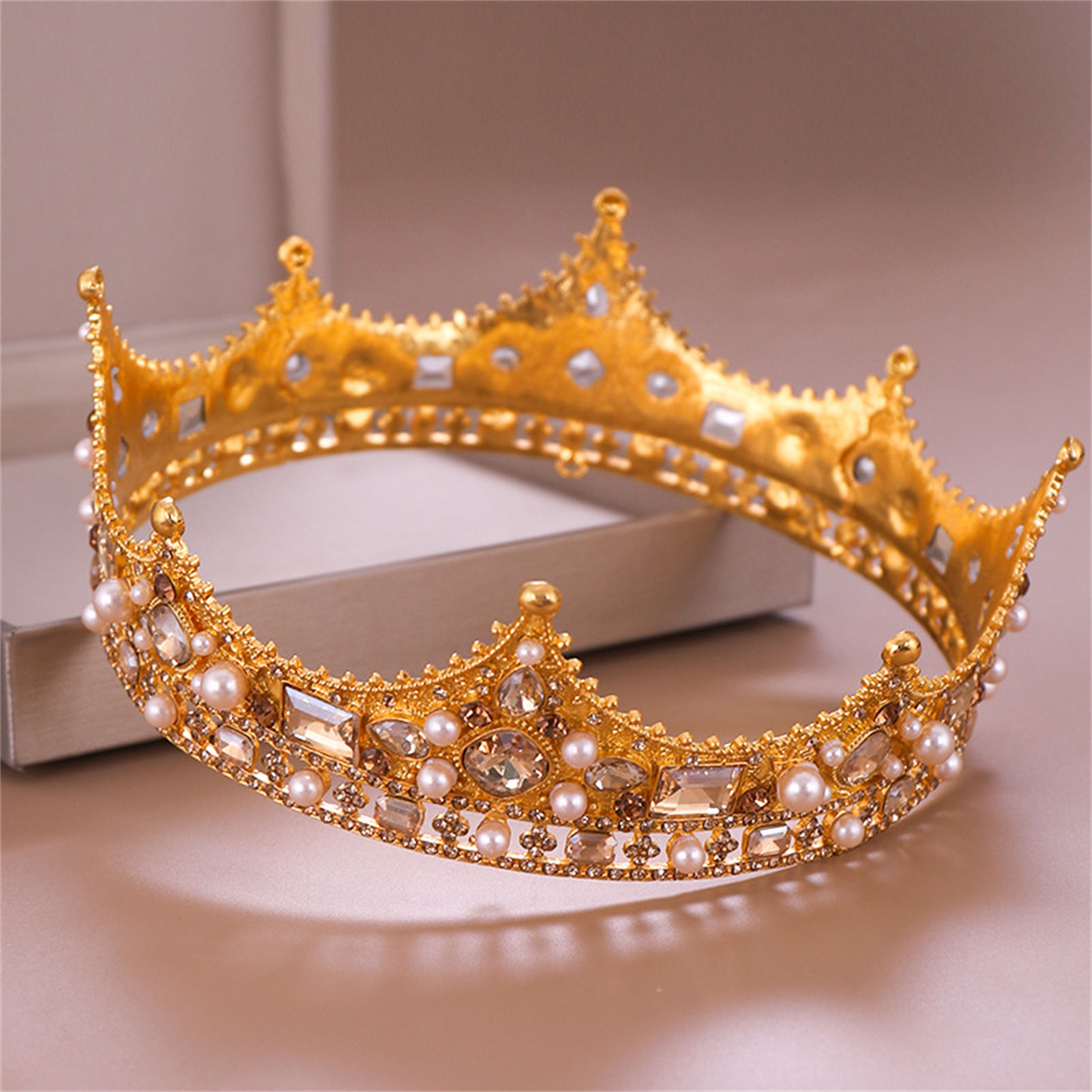 Bridal Crown Rhinestone Tiara  - огляд і ціна Party Supplies