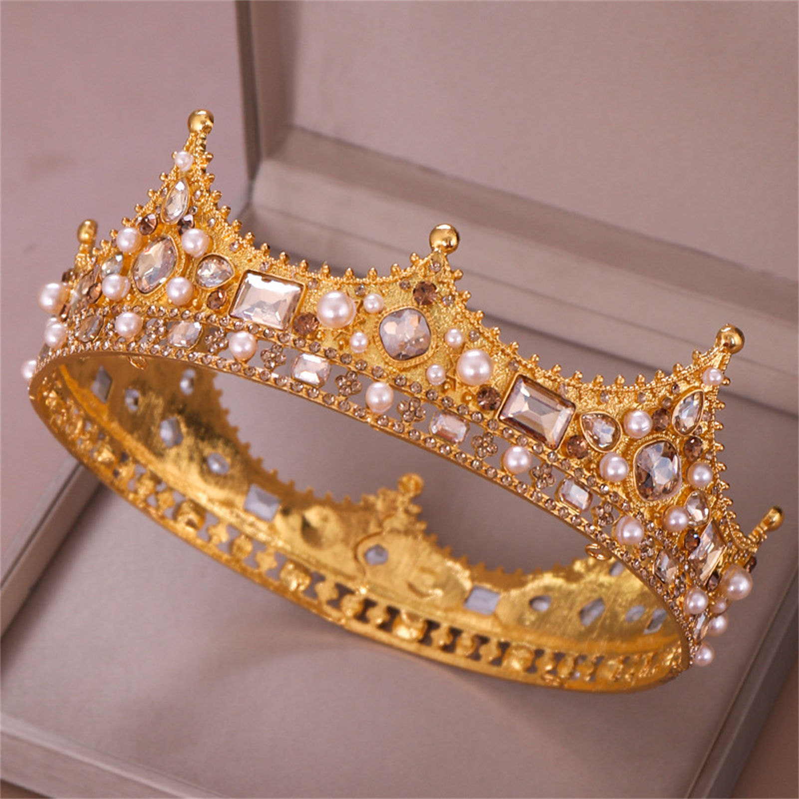 Bridal Crown Rhinestone Tiara  - огляд і ціна Party Supplies