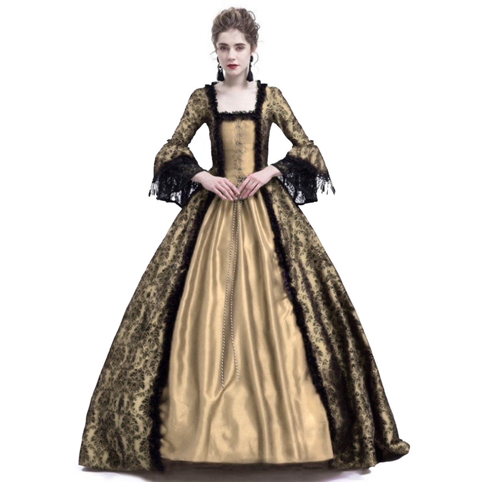 Halloween Cosplay Palace Women - огляд і ціна Medieval Renaissance Dress Women