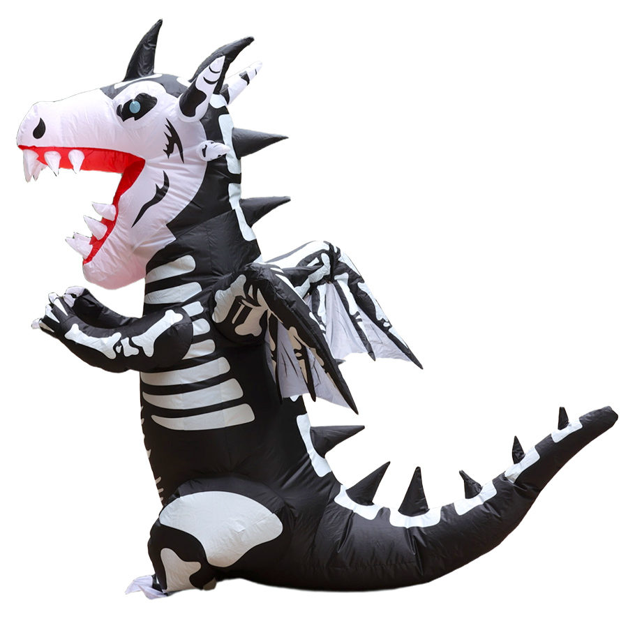 Halloween Inflatable Dinosaur  - огляд і ціна Inflatable Dinosaur Costume Adult
