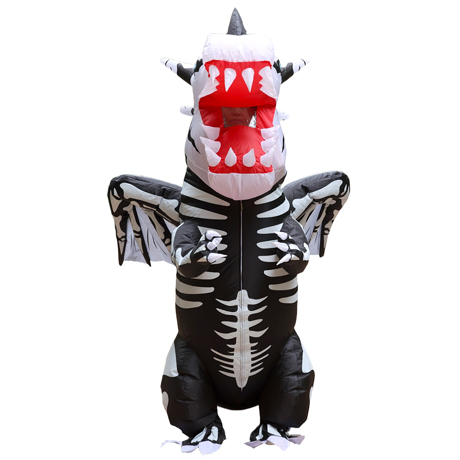 Halloween Inflatable Dinosaur  - огляд і ціна Inflatable Dinosaur Costume Adult