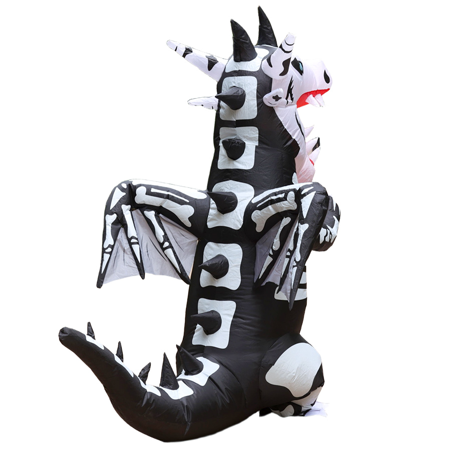 Halloween Inflatable Dinosaur  - огляд і ціна Inflatable Dinosaur Costume Adult