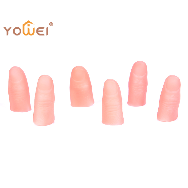 Latest3Pcs/set Fake Soft Thumb - огляд і ціна Thumb Tip Magic Trick Set