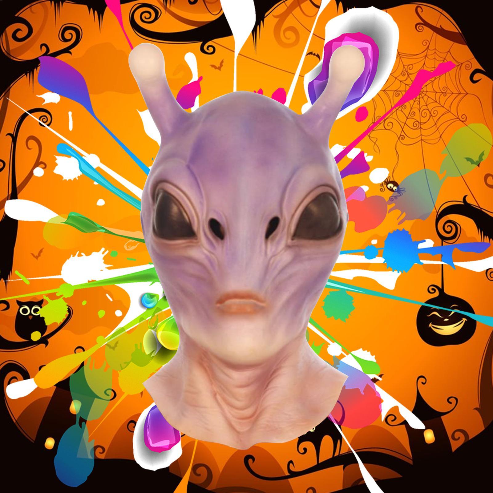 Full Head Realistic Halloween  - огляд і ціна Latex Alien Mask Realistic